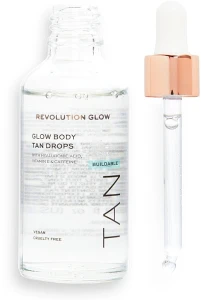Makeup Revolution Краплі для тіла з гіалуроновою кислотою Tanning Body Drops With Hyaluronic Acid *