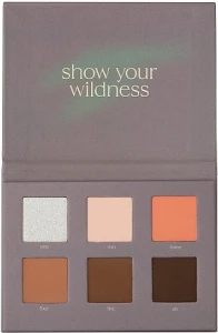 Paese Natural Wildness Eyeshadow Palette Палетка тіней для повік