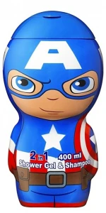 Air-Val International Marvel Captain America 2D Гель для душа 2 в 1