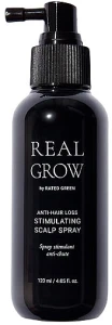 Rated Green Спрей для шкіри голови проти випадання волосся Real Grow Anti-Hair Loss Stimulating Scalp Spray