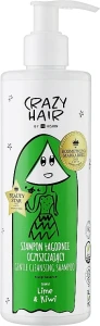 HiSkin М'який шампунь для щоденного застосування "Баланс шкіри голови" Crazy Hair Gentle Cleansing Shampoo Scalp Balance Lime & Kiwi