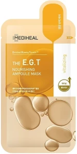Mediheal Тканинна маска для обличчя з живильним ефектом The E.G.T Nourishing Ampoule Mask