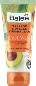 Balea Крем-бальзам для масажу та догляду за ногами Feel Well
