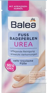 Balea Кульки для ванни для ніг Urea