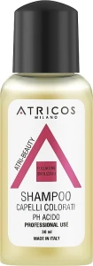 Atricos Шампунь для фарбованого волосся Hydrolysed Collagen Acidic pH Colored Hair Shampoo
