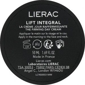 Lierac Зміцнювальний денний крем для обличчя Lift Integral The Firming Day Cream Refill (змінний блок)