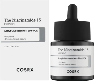 Сироватка для обличчя - CosRX The Niacinamide 15 Serum, 20 мл