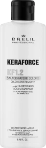 Brelil Средство для удаления краски после окрашивания волос Keraforce KF1.2 Color Stain Remover