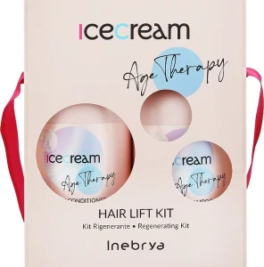 Inebrya Набір Ice Cream Age Therapy Hair Lift Kit Set (shamp/300ml + cond/300ml)