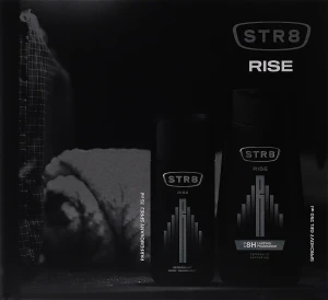 STR8 Rise Косметичний набір для чоловіків (deo/spray/75ml + sh/gel/250ml)