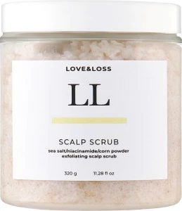 Love&Loss Скраб для кожи головы с морской солью Scalp Scrub