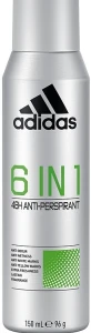 Adidas Дезодорант-антиперспірант для чоловіків 6 In 1 48H Anti-Perspirant For Men