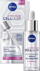 Nivea Сыворотка-бустер для лица с гиалуроновой кислотой Expert Filler Cellular Hyaluronic Acid Booster Face Serum