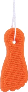 Titania Пемза для ног, 3000/10S, оранжевая Pumice Sponge Foot