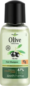 Madis Шампунь для жирных волос с медом HerbOlive Oil & Honey Hair Shampoo For Oily Hair (мини)