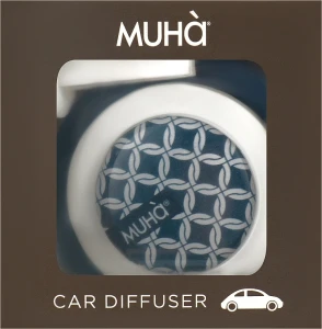 Muha Освежитель воздуха для автомобиля Car Symbol Textyle Blu Legni & The'