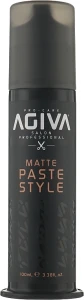 Agiva Восковая матовая паста для укладки волос Matte Paste Style