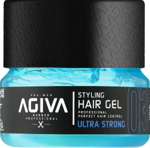 Agiva Гель для укладки волос Styling Hair Gel Ultra Strong 03
