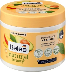 Balea Маска для волос Natural Beauty Repairing Avocado Oil & Mango Butter Hair Mask