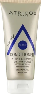 Atricos Кондиціонер для волосся "Пурпурний активатор" Purple Activator No Yellow Effect Conditioner