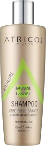 Atricos Себорегулирующий шампунь "Японские цветы" Sebo Balanscing Shampoo