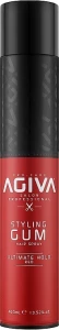 Agiva Спрей для укладки волос Styling Hair Spray Gum Ultimate Hold Red 03