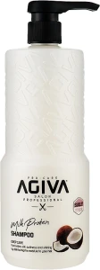 Agiva Молочный протеиновый шампунь для волос Milk Protein Shampoo