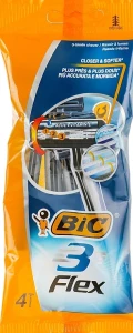BIC Чоловічий станок для гоління "Flex 3", 4 шт.