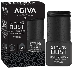 Agiva Пудра для волосся Styling Dust Powder Wax Strong Black