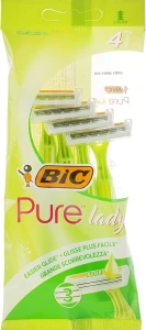 BIC Жіночий станок для гоління "Pure 3 Lady", 4 шт.
