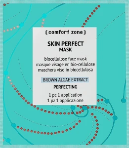 Comfort Zone Биоцеллюлозная антивозрастная маска для лица Skin Perfect Mask