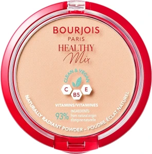 Компактная пудра для лица - Bourjois Healthy Mix Clean Powder, 2 - Vanilla, 10 г