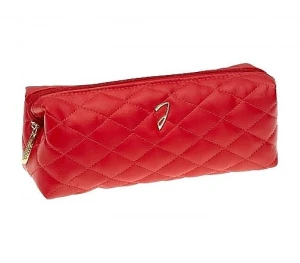 Janeke Косметичка жіноча, червона RED Quilted Pouch Empty