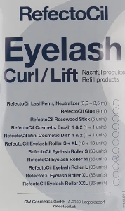 RefectoCil Ролики для завивки (M) Eyelash Perm