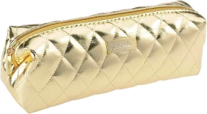 Janeke Косметичка стьобана, золотиста Golden Quilted Pouch