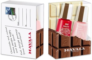 Mavala (nail polish/2х5 ml) Набір із двох лаків для нігтів "Фруктовий шоколад"