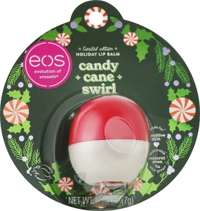 Eos Бальзам для губ "Яблочные конфеты" Candy Cane Swirl
