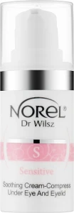 Norel Заспокійливий крем-компрес без запаху для області навколо очей і повік Sensitive Soothing Cream-Compress Under Eye And Eyelid