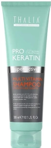Thalia Шампунь для волос с кератином и мультивитаминами Pro Keratin Multivitamin Shampoo