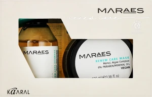 Kaaral Набір для відновлення волосся Maraes Renew Care Travel Kit (shm/100ml + mask/100ml)