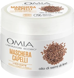 Omia Laboratori Ecobio Маска для волос "Льняное масло" Linseed Oil Hair Mask