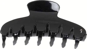 Janeke Заколка-краб для волос NZ0008N, черная Hair Claw Clip Black Small