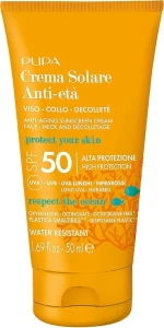 Pupa Антивіковий сонцезахисний крем Anti-Aging Sunscreen Cream High Protection SPF 50