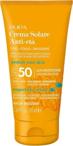 Pupa Антивозрастной солнцезащитный крем Anti-Aging Sunscreen Cream High Protection SPF 50