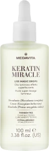 Medavita Розгладжувальні краплі для волосся Keratin Miracle Liss Magic Drops