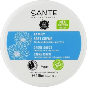 Sante Універсальний зволожувальний крем Family Soft Cream Calendula & Aloe Vera