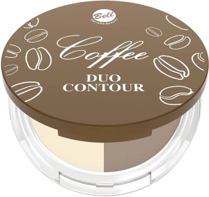 Bell Coffee Duo Contour Пудра-бронзер з ароматом кави