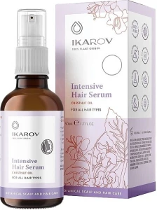 Ikarov Інтенсивна сироватка для волосся Intensive Hair Serum With Chestnut Oil