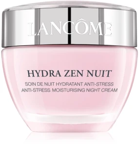Lancome Заспокійливий та зволожуючий нічний крем: Миттєвий комфорт, зменшення слідів втоми Hydra Zen Anti-Stress Moisturising Night Cream