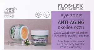 Floslek Набір Anti-Aging (eye/gel/10g + eye/cr/15ml)